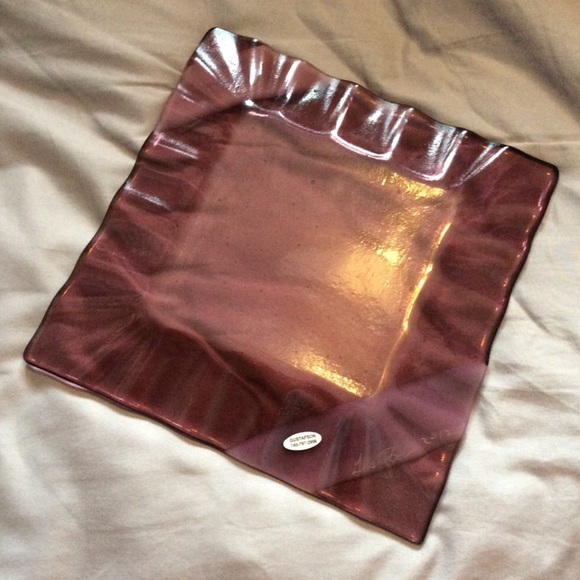 Square Glass Plate - Picture 5 of 7